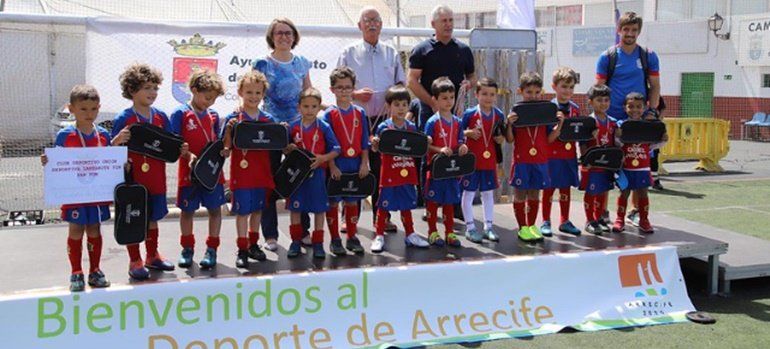 Arrecife clausuró el sábado el Torneo Pre-Benjamín de Fútbol Ciudad de Arrecife 2019