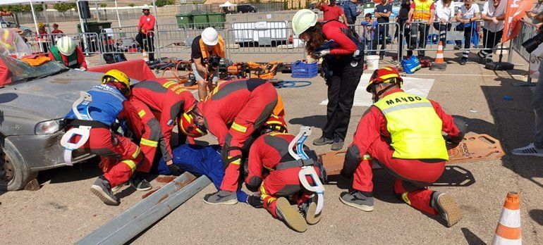 Los bomberos de Lanzarote se proclaman campeones de España de Rescate en Accidentes de Tráfico por cuarta vez