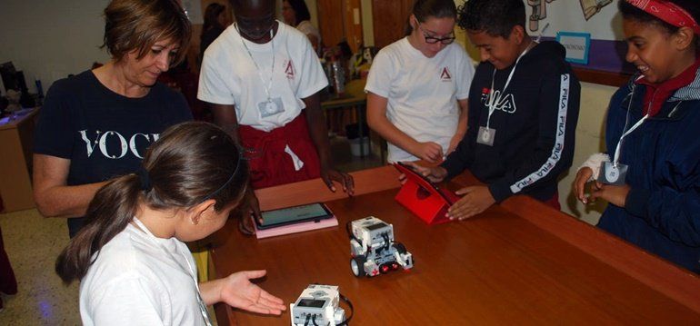 El colegio de Argana Alta celebró sus I Jornadas de Robótica