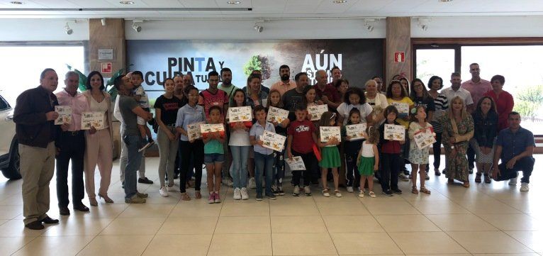 Entregados los premios de Lanzarote y La Graciosa del concurso de dibujo infantil Pinta y cuida tu isla