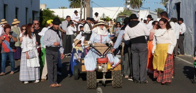 Haría celebró la  XXV Romería en honor a su Patrón San Juan Bautista