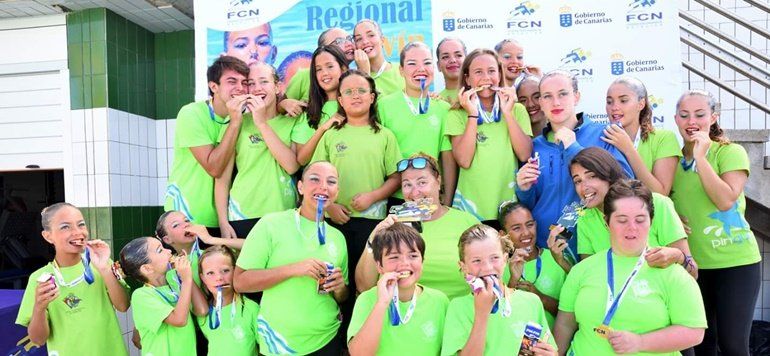 El Club Pingüinos de RCNA de Arrecife se proclama campeón de Canarias Alevín y subcampeón Junior