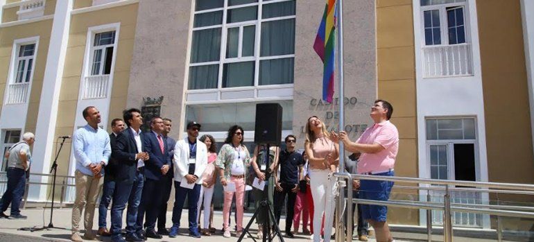 Lanzarote conmemora el Día Internacional del Orgullo LGTBI : "Tenemos todavía mucho que reivindicar"