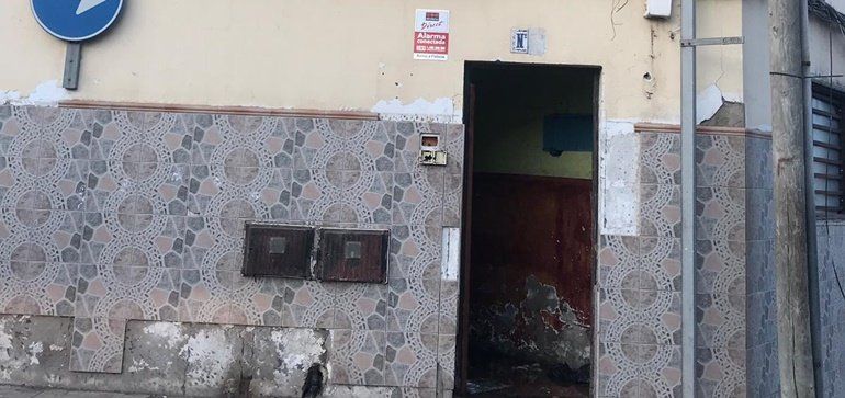 Una vivienda abandonada de Arrecife en una imagen de archivo