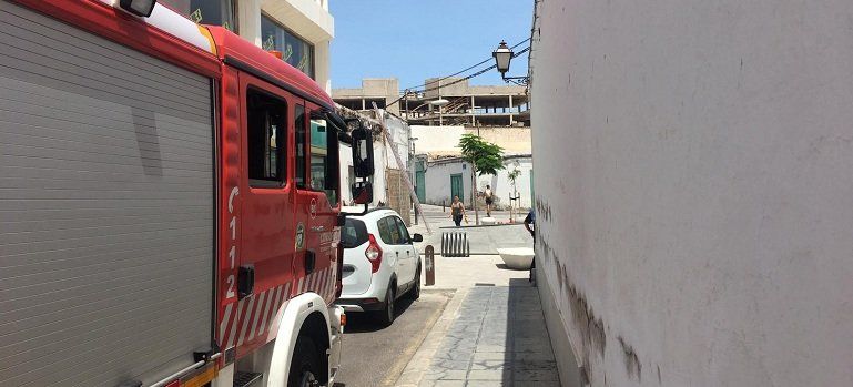 Nuevo incendio en una vivienda abandonada de Arrecife