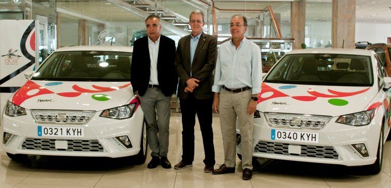 Cicar reedita el Seat Ibiza que lanzó en 2015 pintado por César Manrique 