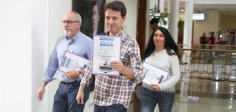Los ex consejeros de Podemos devuelven al Cabildo 11.426 euros del dinero que recibieron para el grupo