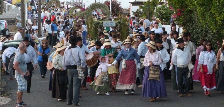 Tahíche sale en romería para homenajear a Santiago Apóstol