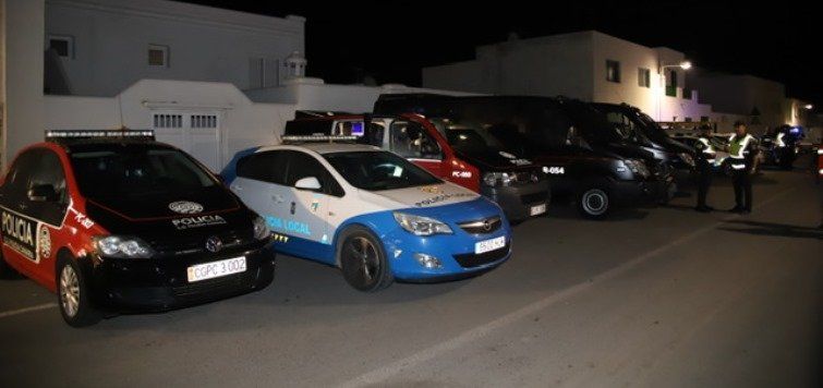 Una asistencia por violencia de género y cinco agresiones, balance de la última noche de fiestas de Famara