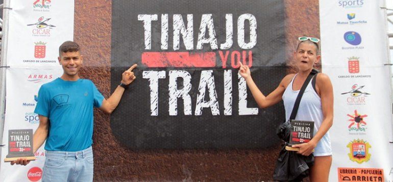 Alejandro Mayor y Gloria Cuellar se coronan en la III Tinajo You Trail