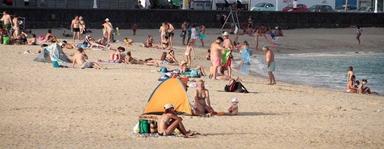 Declarada la prealerta por altas temperaturas en Lanzarote este lunes y martes