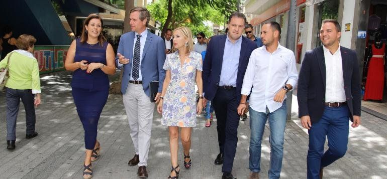 González Terol visita Lanzarote y defiende el trabajo del PP en la isla y la bajada de impuestos que anuncia Casado