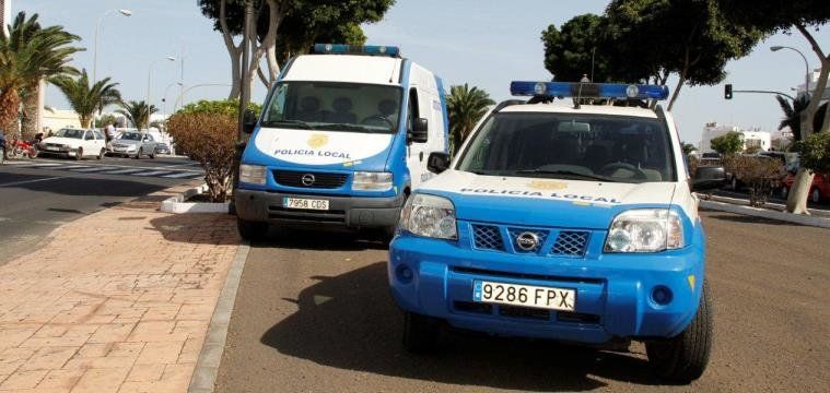 Vehículos de la Policía Local de Arrecife