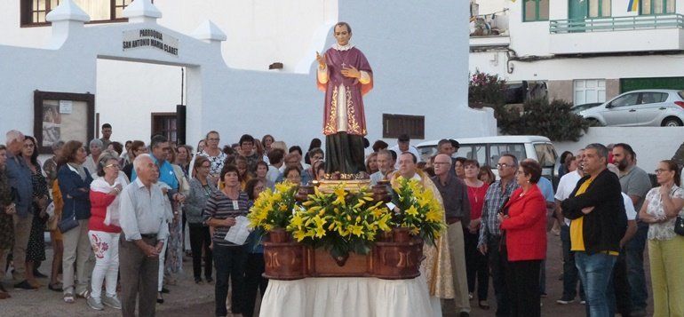 Altavista sale en procesión en honor a San Antonio María Claret