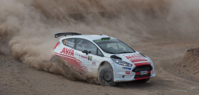 Gustavo Fumero-José Vargas saldrán primeros a los tramos del Rally Isla de Los Volcanes