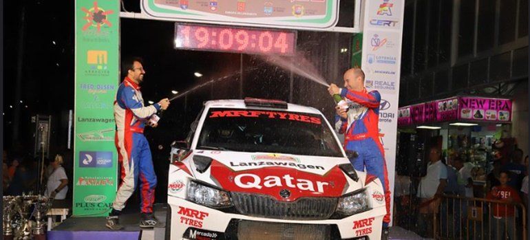 Contundente triunfo de Xevi Pons y Rodrigo Sanjuán en el XXII Rallye Isla de Los Volcanes