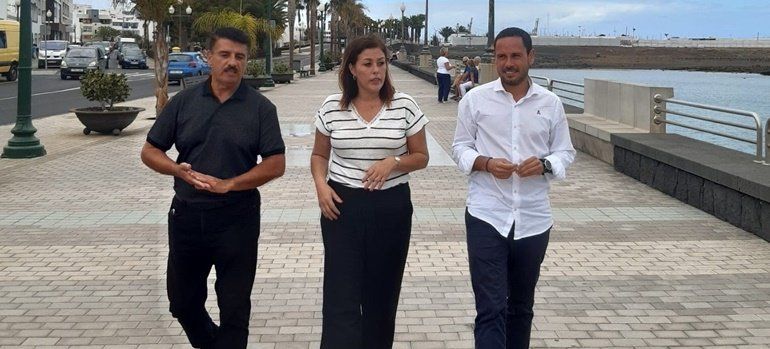 Los candidatos del PP se comprometen "a batallar" las necesidades de Arrecife en Madrid