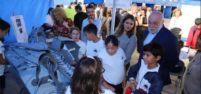 Más de 1.400 estudiantes participan en la Miniferia de Ciencia y la Innovación en el CIFP Zonzamas