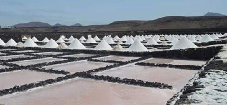 La sal marina de las Salinas de Janubio, "libre de microplásticos"