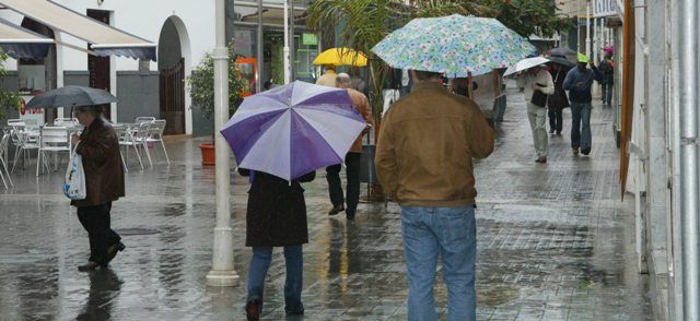 La Aemet activa también el aviso amarillo por tormentas en Lanzarote