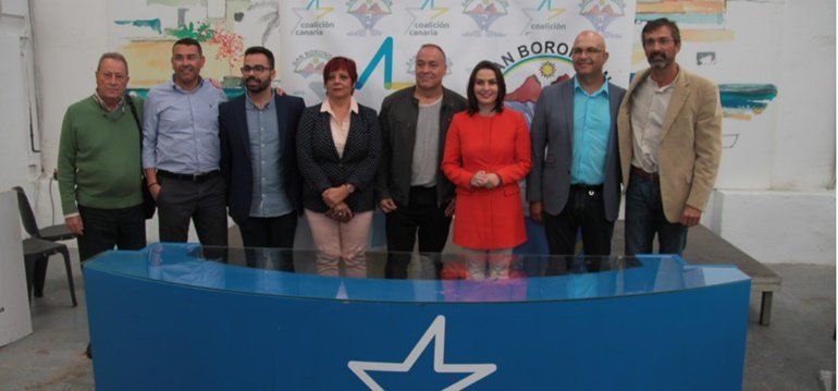 San Borondón comunica en el Cabildo y en los ayuntamientos de Arrecife y Tías su ruptura con CC