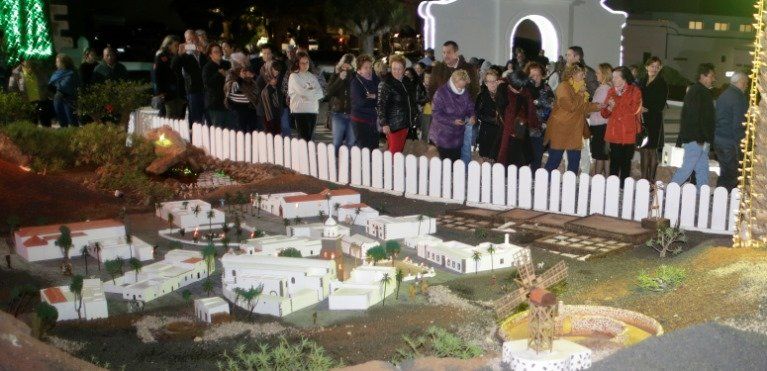 Teguise inaugura el tradicional Belén municipal