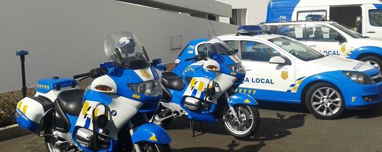 Vehículos de la Policía Local de Tías