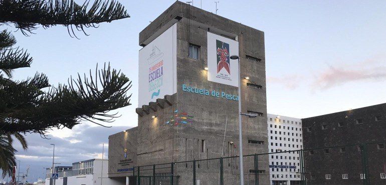 Exterior de la Escuela de Pesca de Arrecife