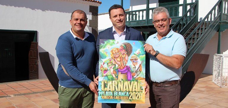 Playa Blanca descubre la imagen de su Carnaval
