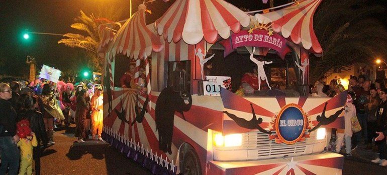 Haría abre la votación para elegir la alegoría del Carnaval 2020