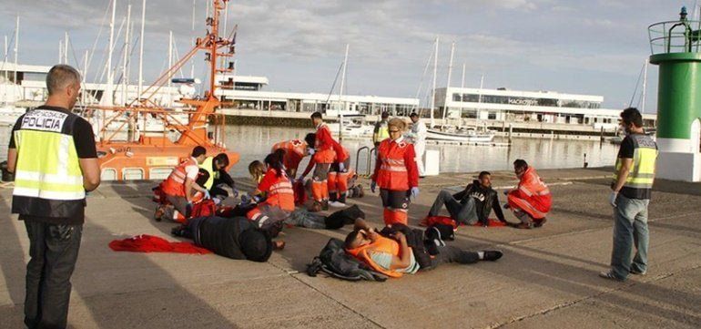 Los patrones de una patera interceptada en Lanzarote aceptan una condena de dos años y medio de prisión