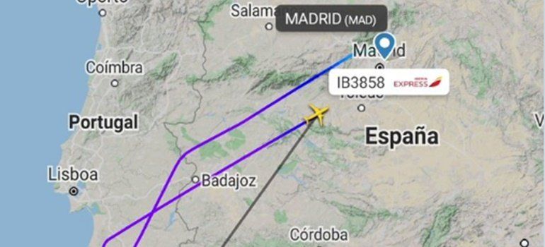 Un vuelo con destino a Lanzarote regresa a Madrid por un "pasajero violento"