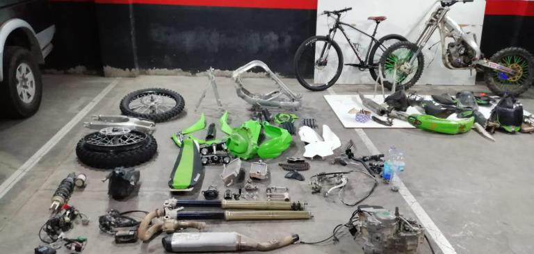 Dos detenidos por el robo de dos motos y de una bicicleta de un garaje de Argana Alta