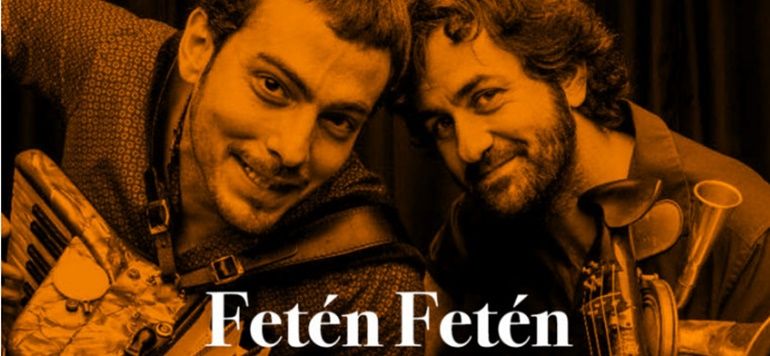 El dúo multinstrumentalista Fetén Fetén, en concierto en la Fundación César Manrique
