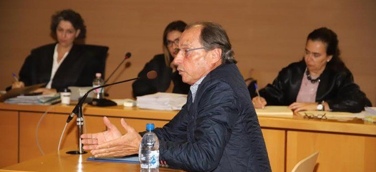 Juan Francisco Rosa, declarando durante el juicio del caso Stratvs