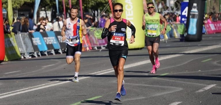 Aroa Merino se proclama subcampeona de España en el Zurich Maratón de Sevilla