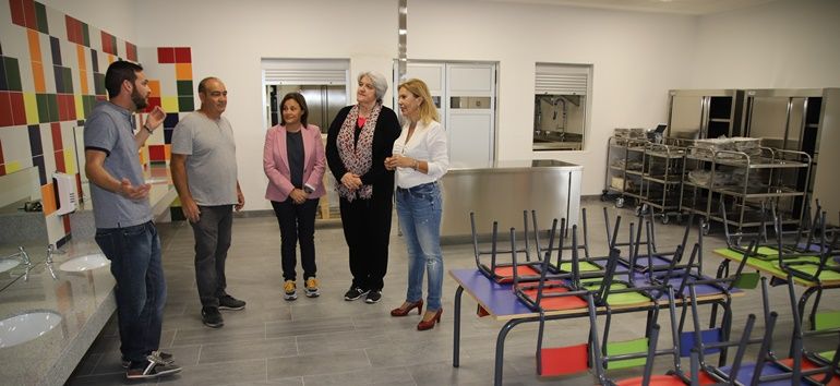 El Gobierno de Canarias prevé que el comedor del colegio La Destila comience a funcionar en abril