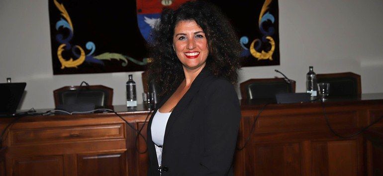 La concejal de Juventud, Participación Ciudadana e Infracciones de Arrecife, Eli Merino