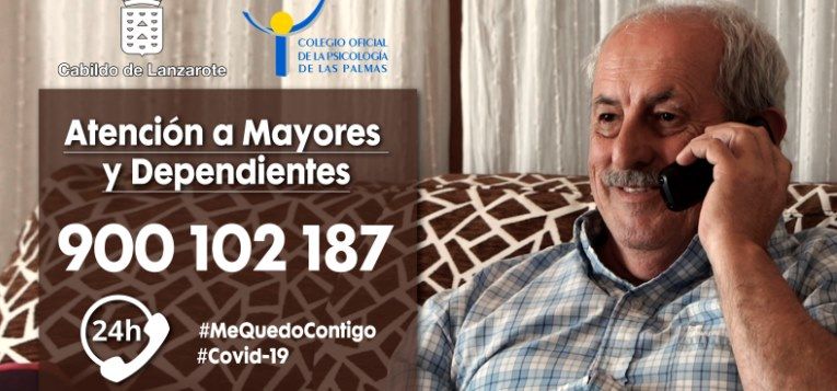 El Cabildo agradece la predisposición del Colegio de Psicología de Las Palmas en la ayuda a mayores y dependientes