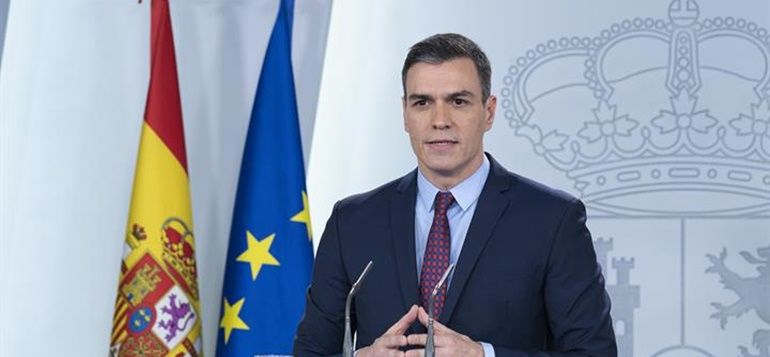Pedro Sánchez paraliza la actividad económica no esencial