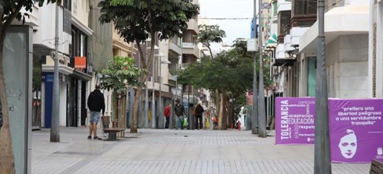 Imagen de la calle Real de Arrecife