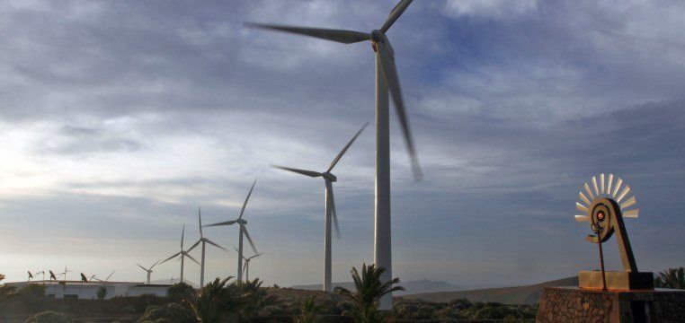 El parque eólico de Los Valles produjo 5.435 MWh de energía renovable en el primer trimestre del año