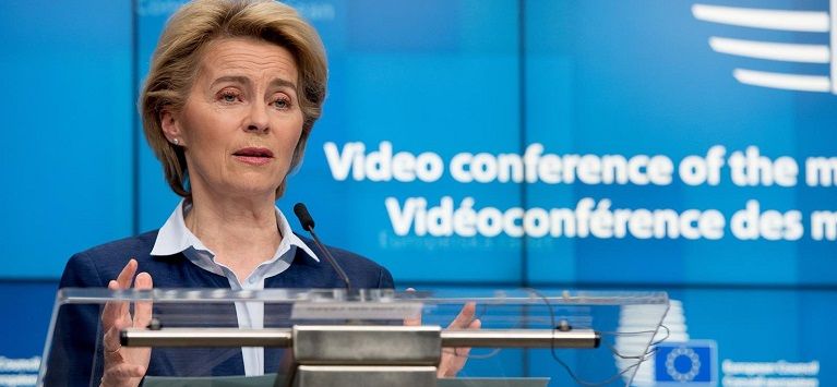 Ursula Von der Leyen, presidenta de la Comisión Europea