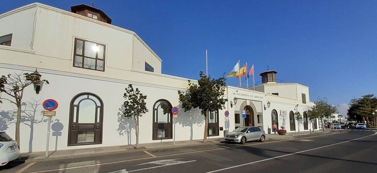 Fachada del Ayuntamiento de Arrecife