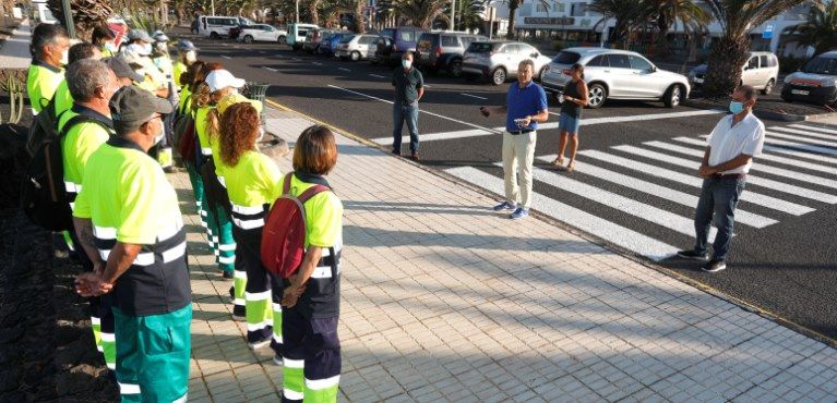 Teguise destina su nuevo Plan de Empleo a la mejora de Costa Teguise