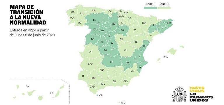 Sanidad da luz verde a Lanzarote para entrar  el próximo lunes en la fase 3 de la desescalada