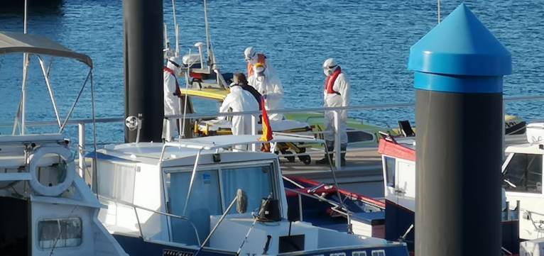 Otra persona es evacuada de la Graciosa con síntomas compatibles con el coronavirus