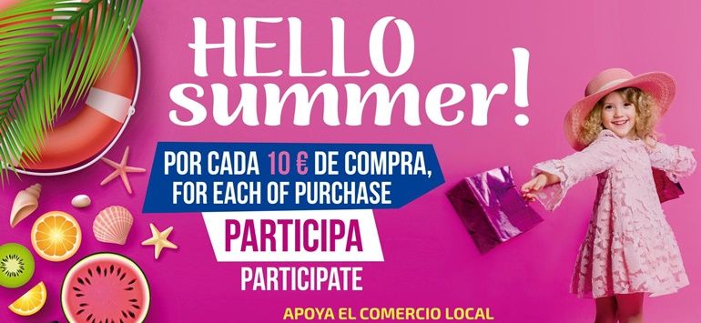 Yaiza lanza la campaña de apoyo al comercio local 'Hello Summer'