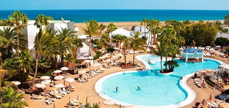 Imagen de un hotel en Lanzarote