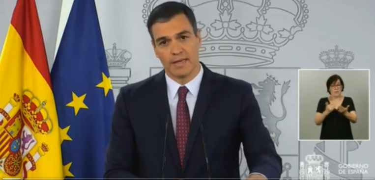 Pedro Sánchez pide "no bajar la guardia" ante la posible llegada de una segunda oleada